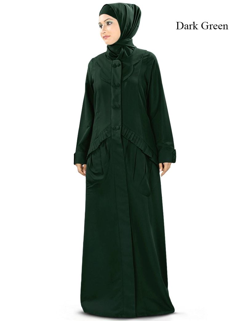 Aairah Abaya Dark Green