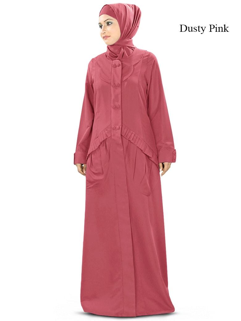 Aairah Abaya Dusty Pink