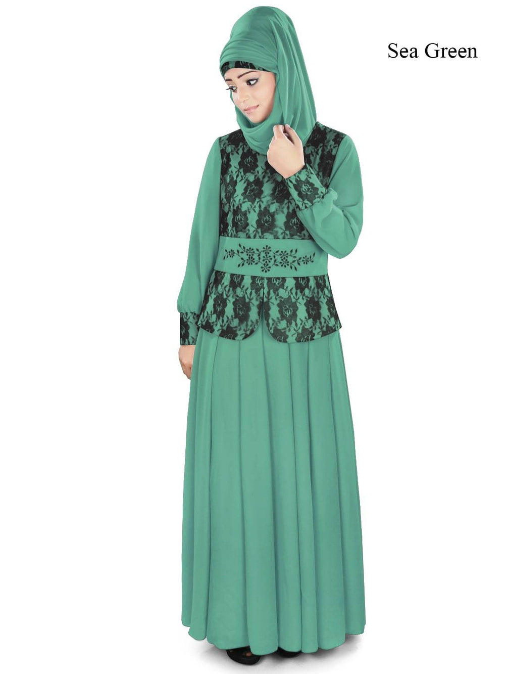 Abda Abaya Sea Green