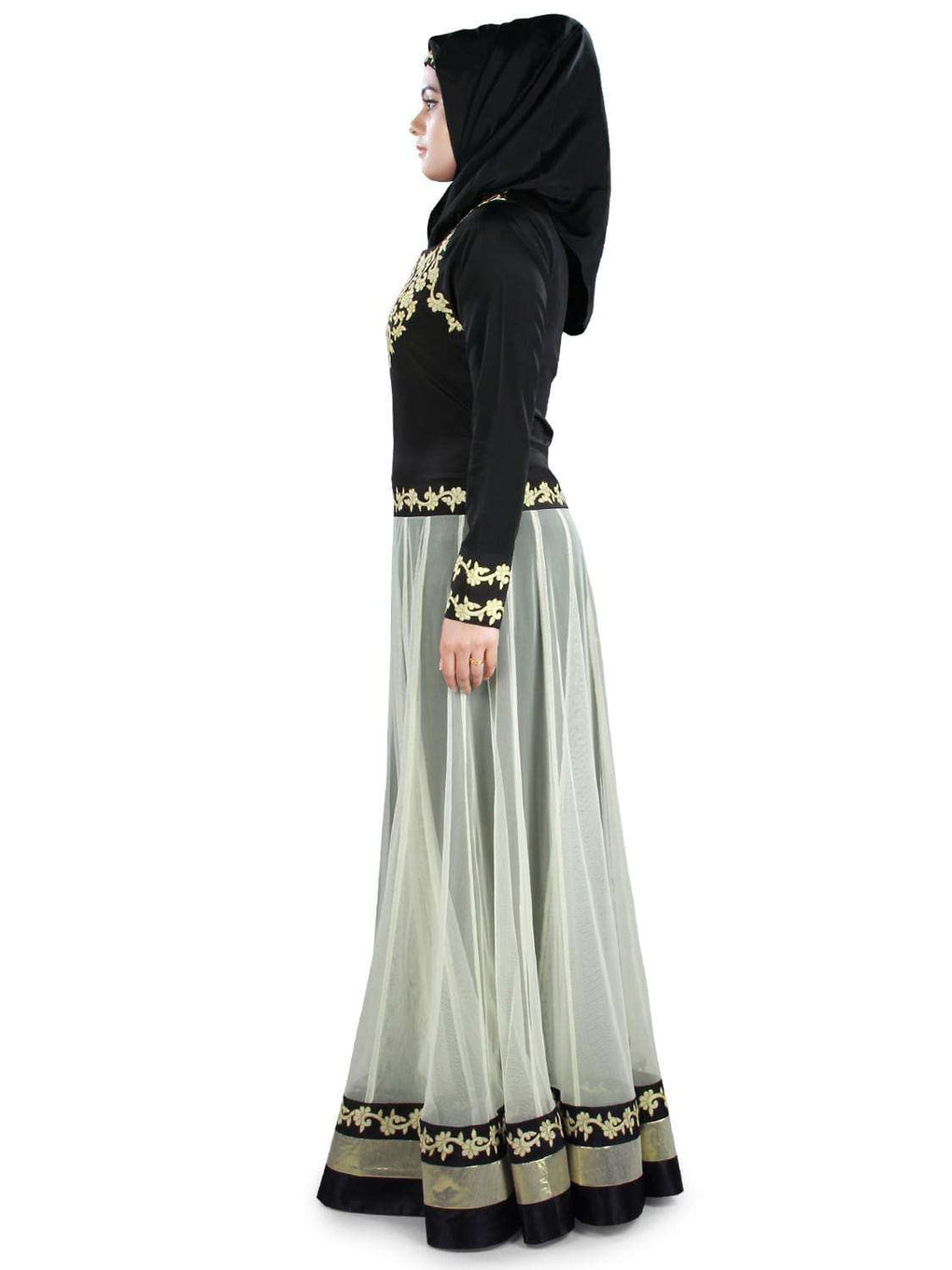 Farheen Abaya Side