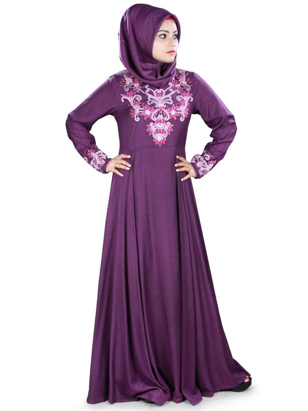 Bahijah Abaya Front 2