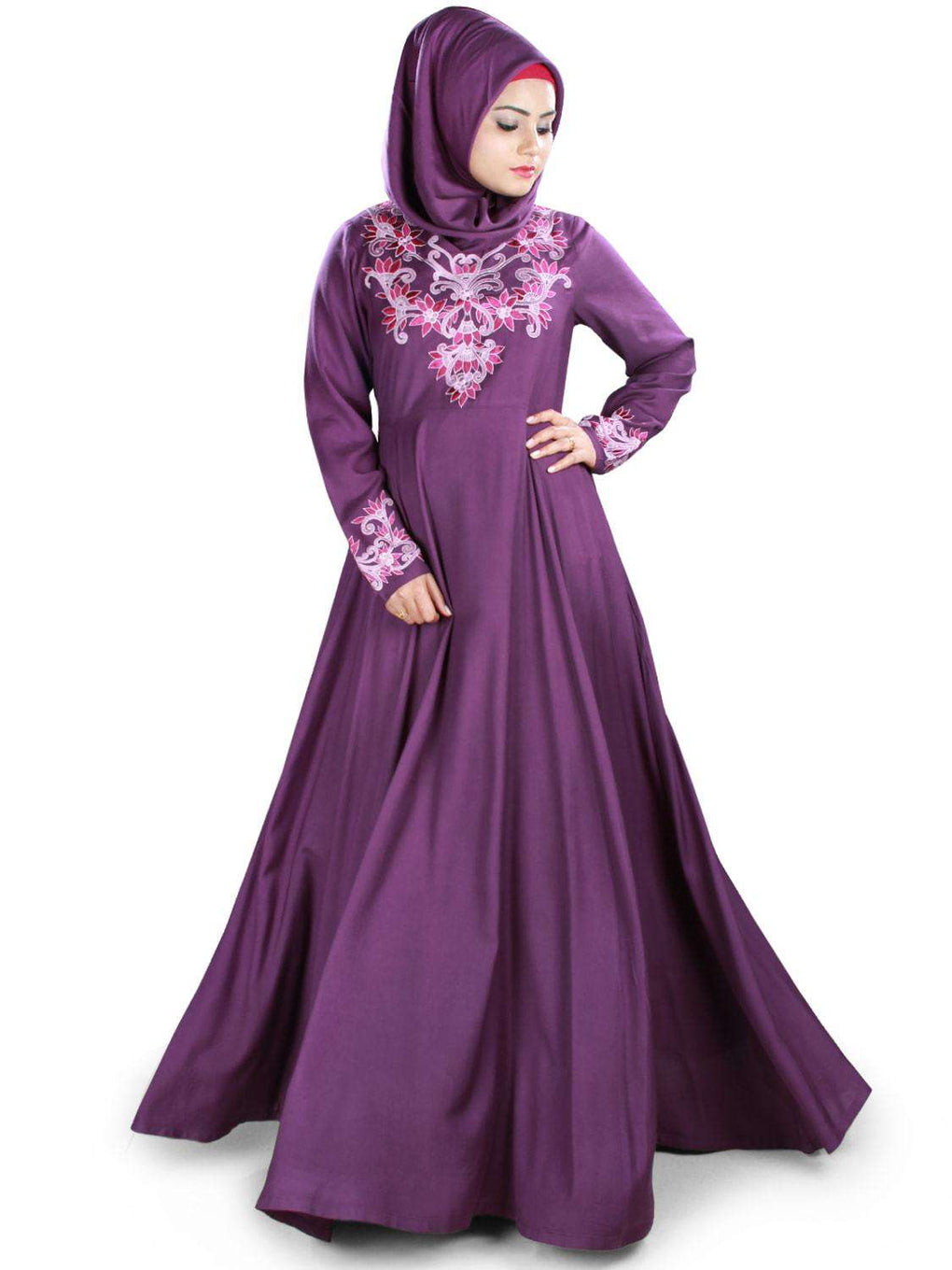 Bahijah Abaya Front