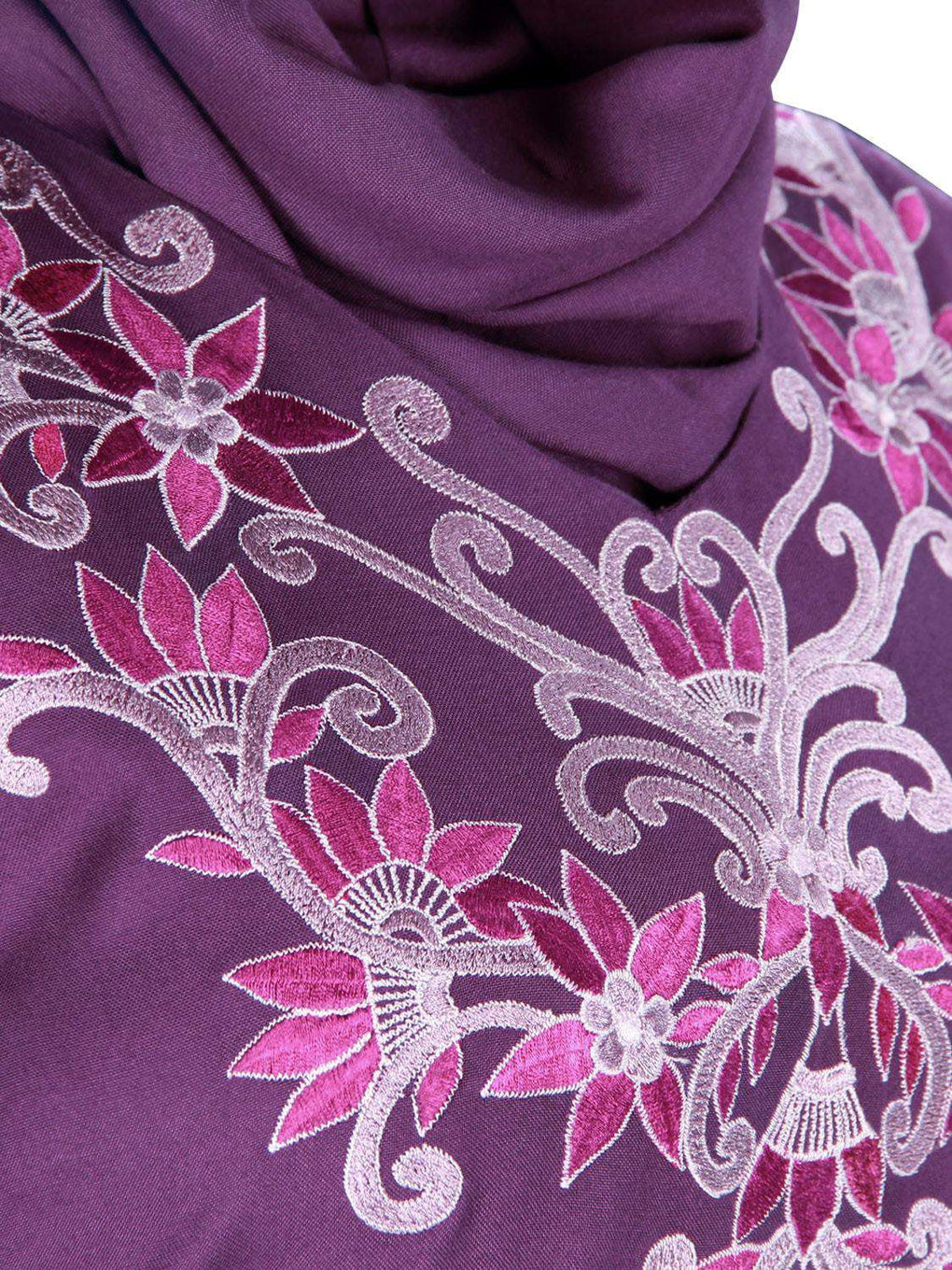 Bahijah Abaya Front Embroidery