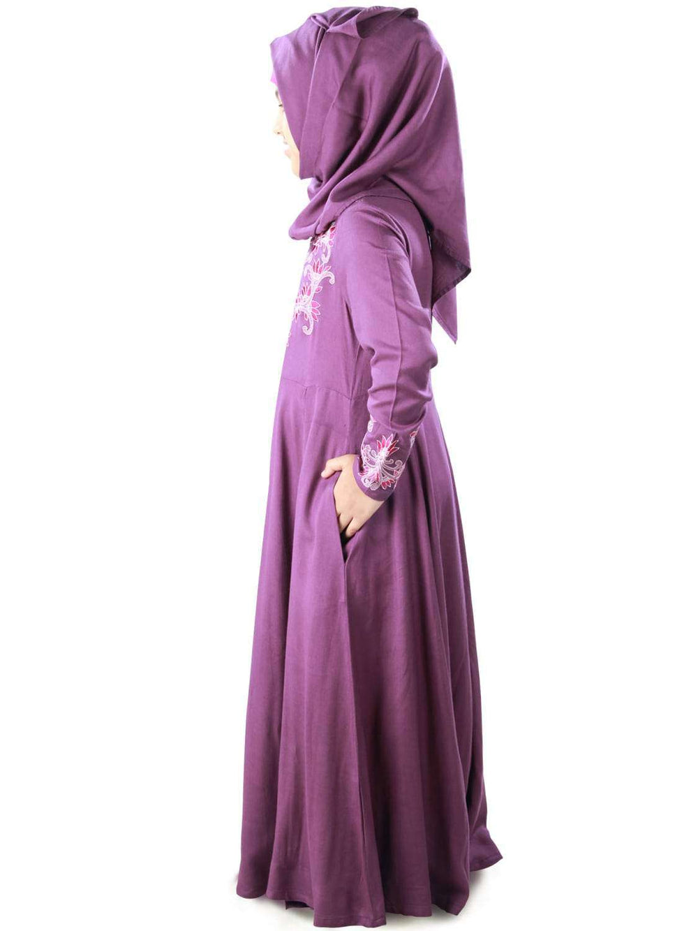 Bahijah Kid's Abaya Side