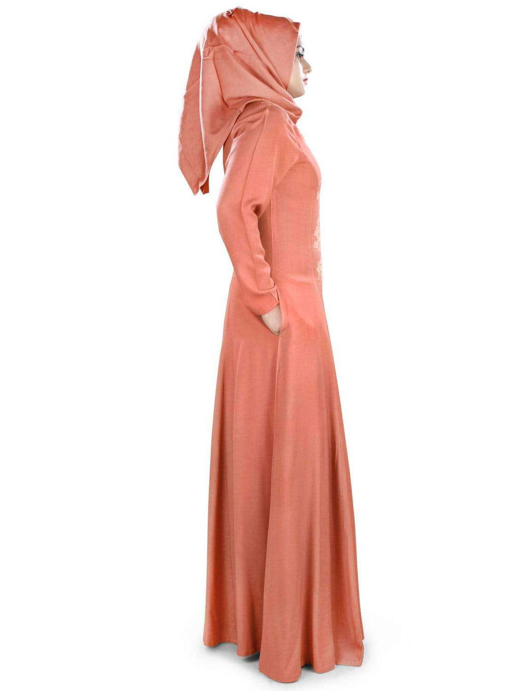 Hadil Abaya Side