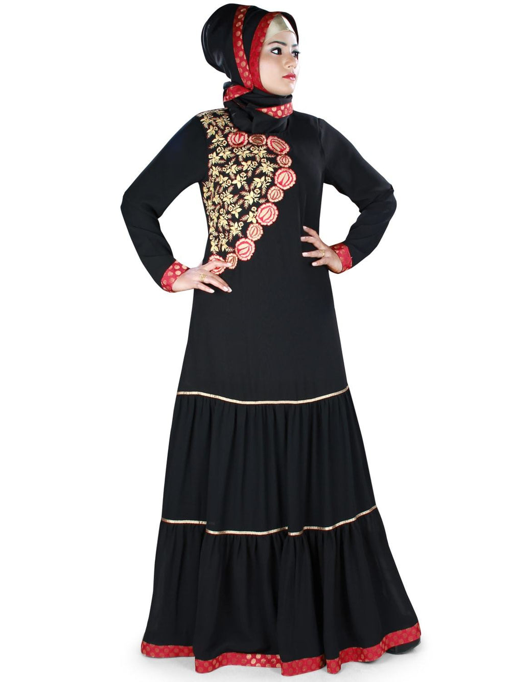 Aamilah Abaya Front