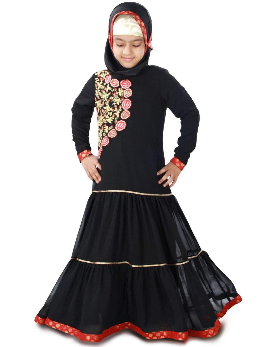 Aamilah Kid's Abaya Front