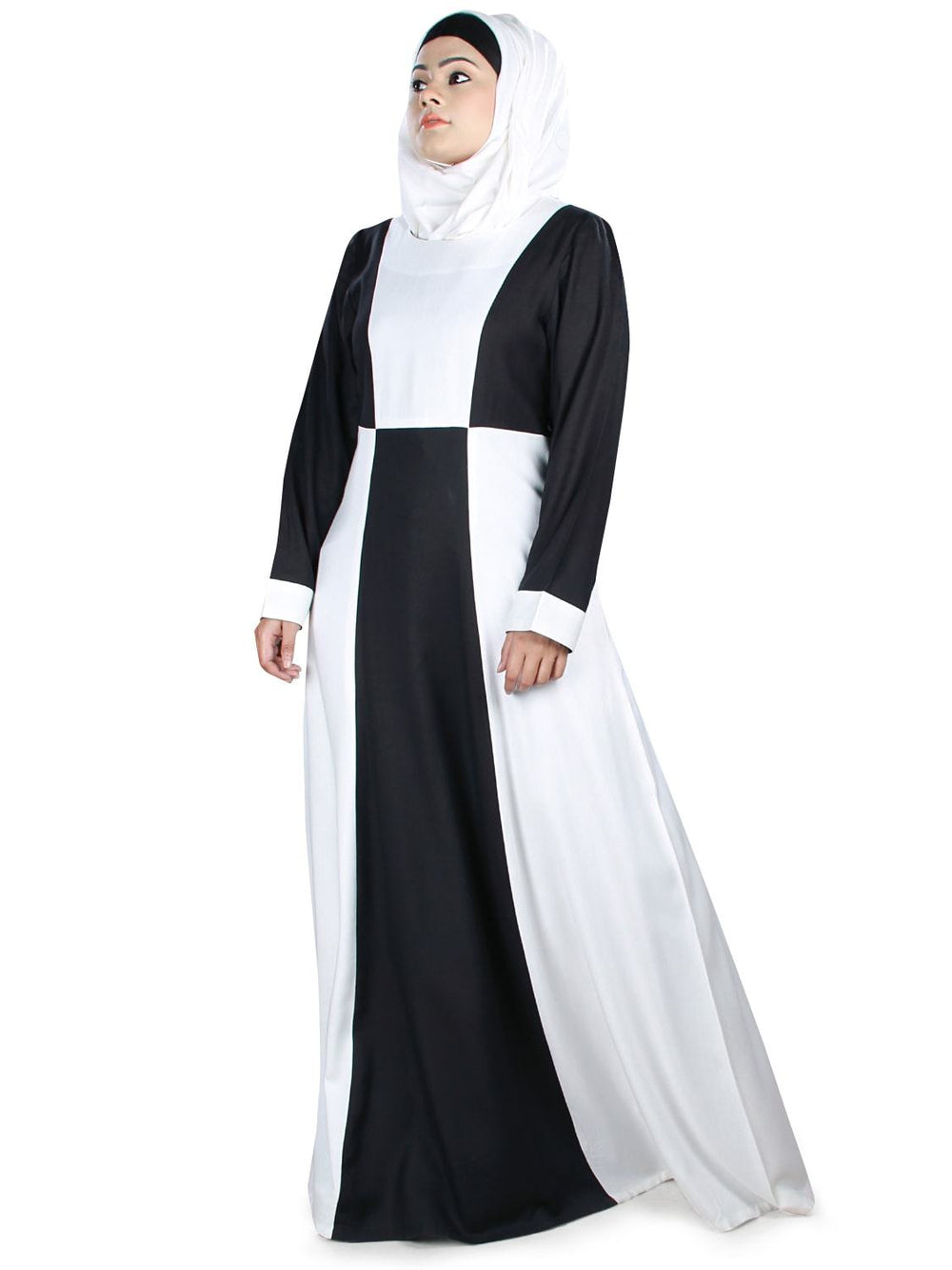 Aamaal Rayon Abaya Front