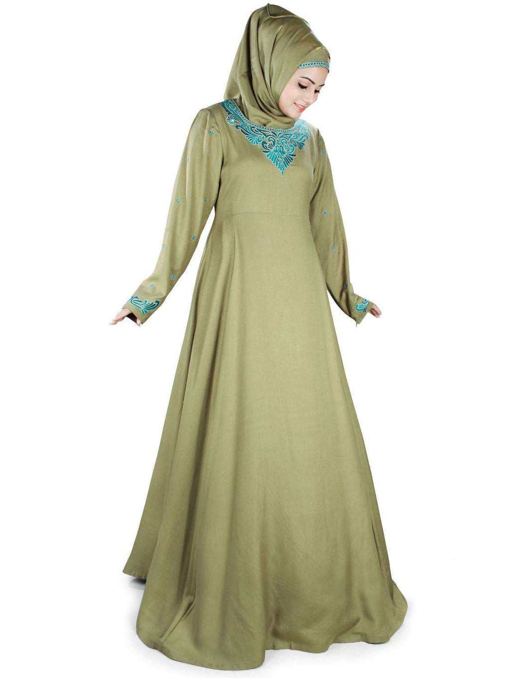 Mina Rayon Abaya