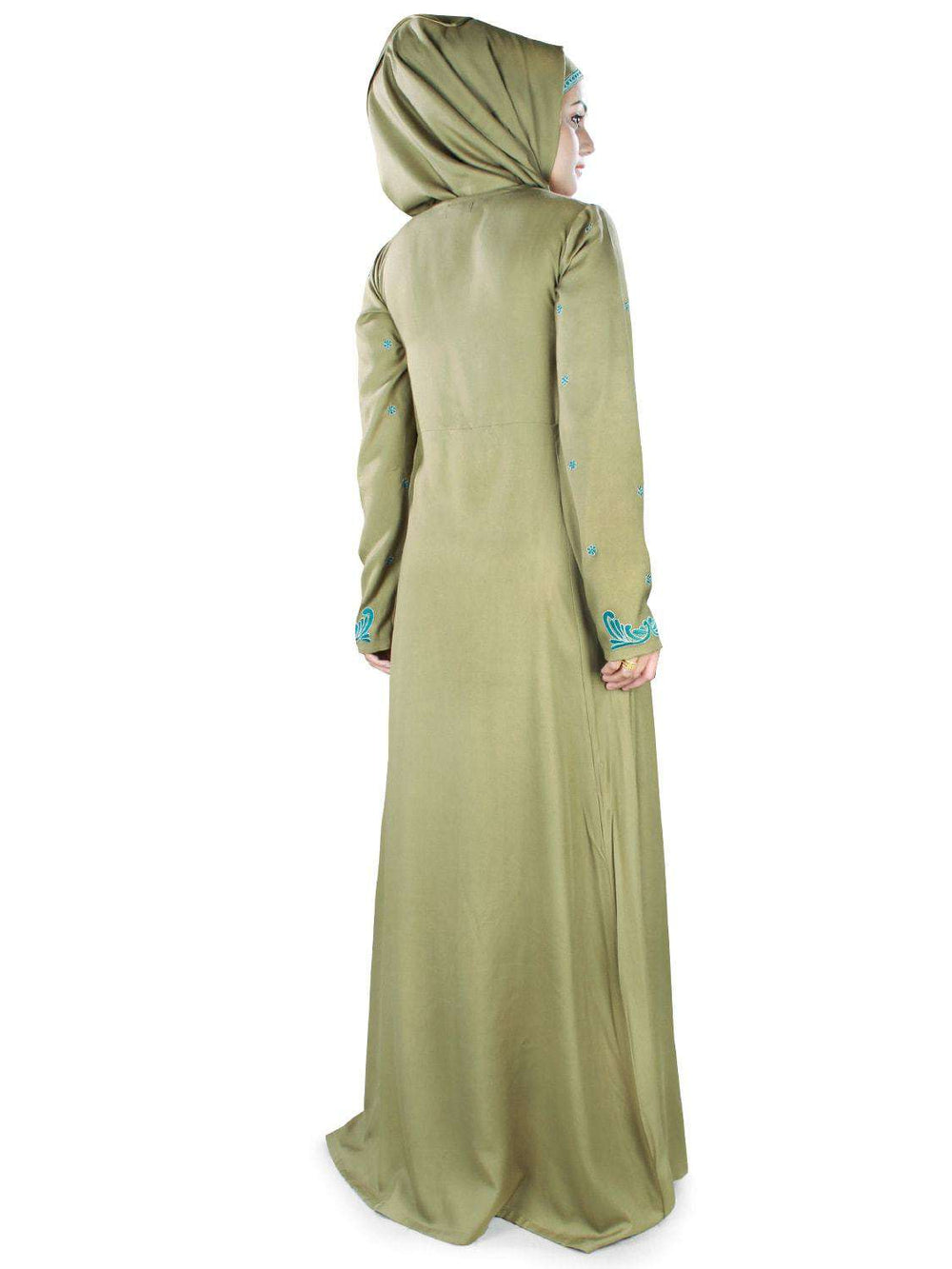 Mina Rayon Abaya Back