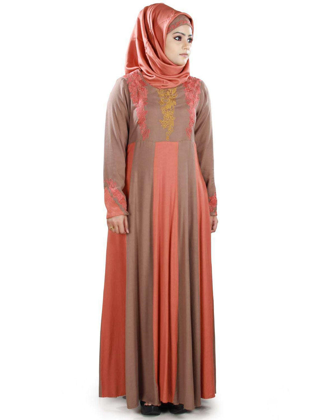 Amani Rayon Abaya Front