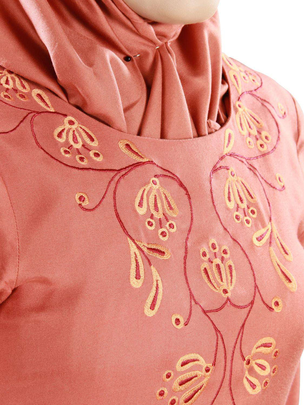 Bilqis Rayon Abaya Front Design