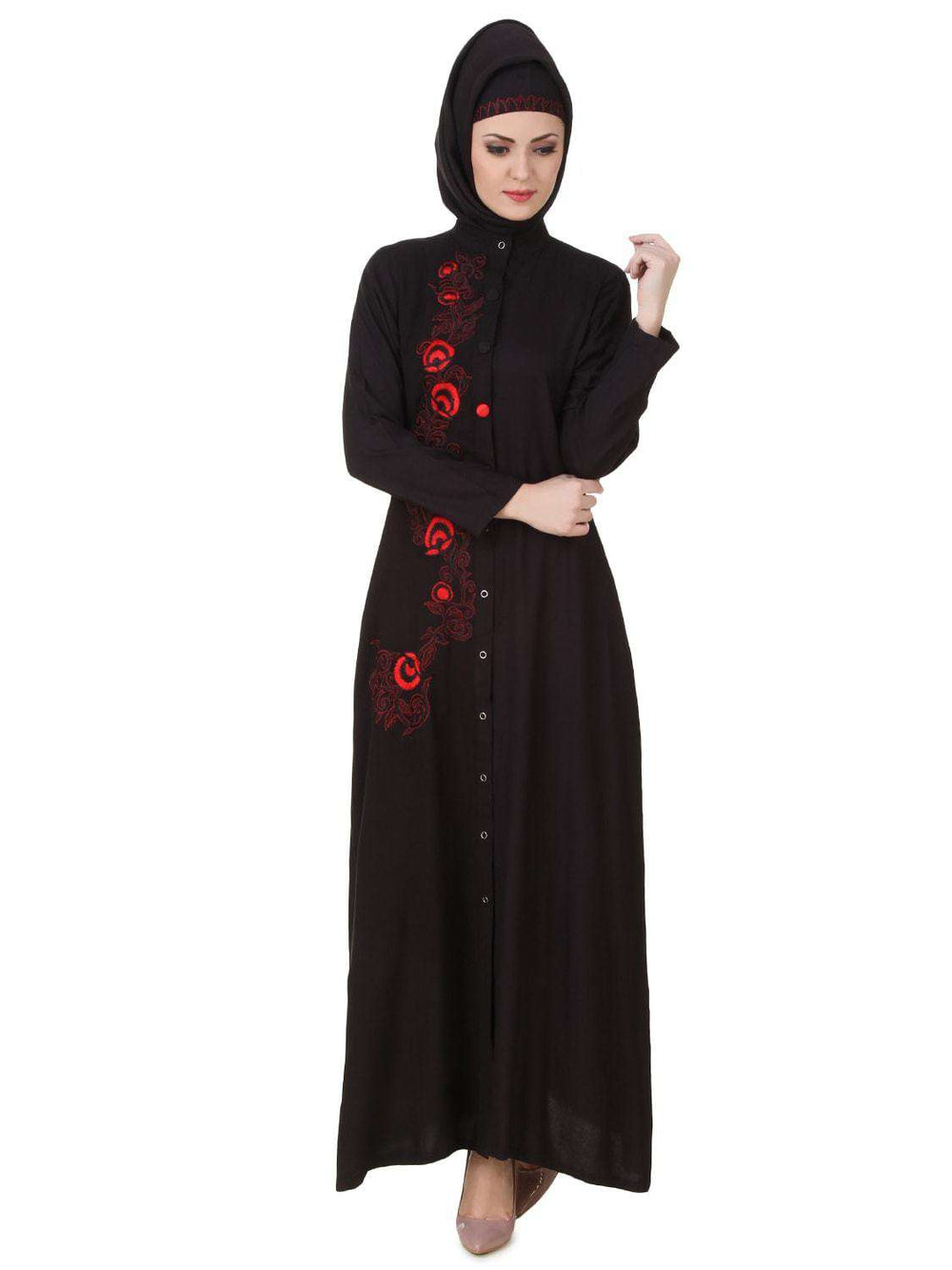 Shaistah Rayon Black Abaya