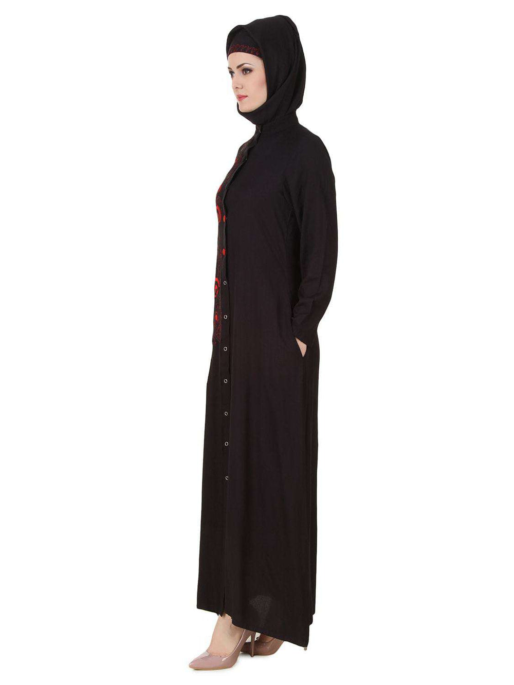 Shaistah Rayon Black Abaya