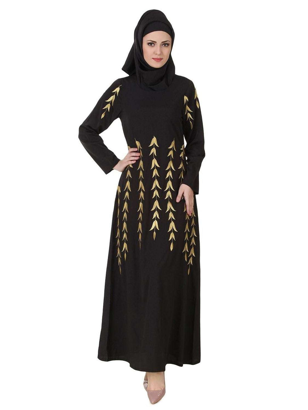 Naureen Nida Black Abaya