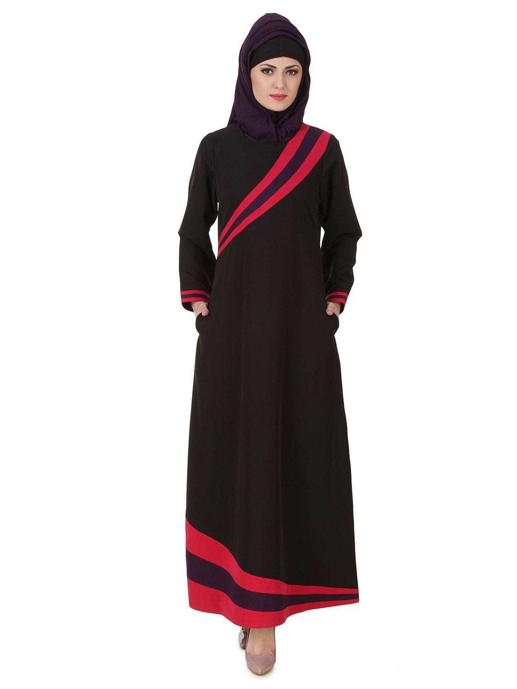 Shimah Black Abaya