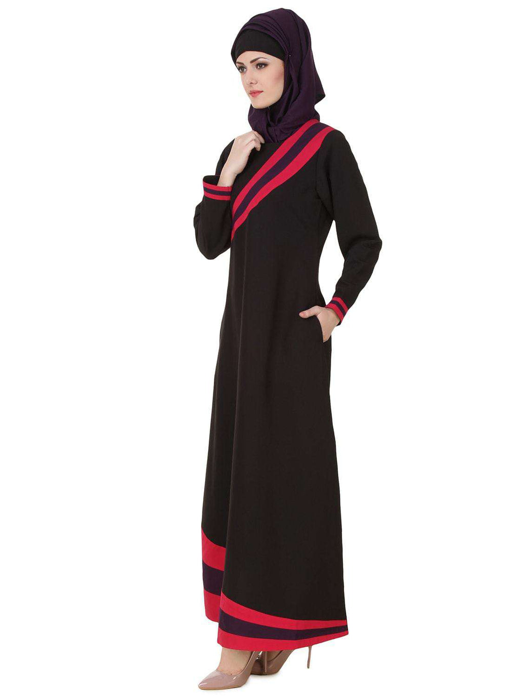 Shimah Black Abaya