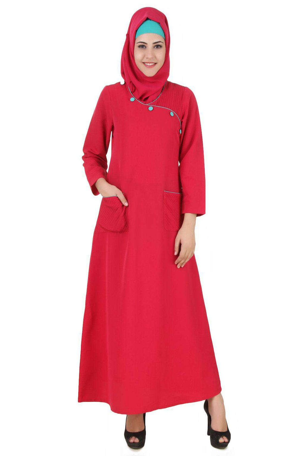 Razaan Rose Pink kashibo Abaya