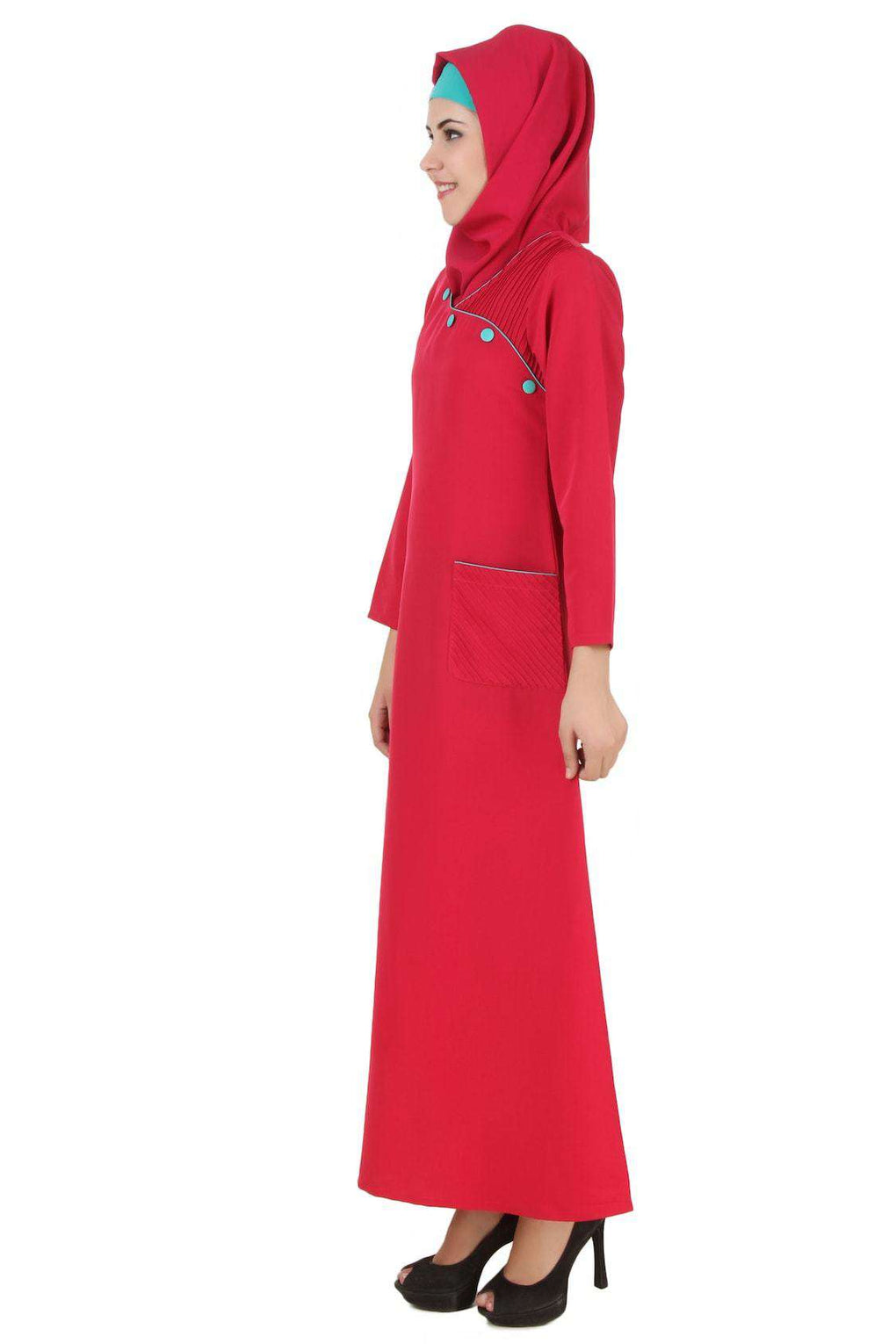 Razaan Rose Pink kashibo Abaya