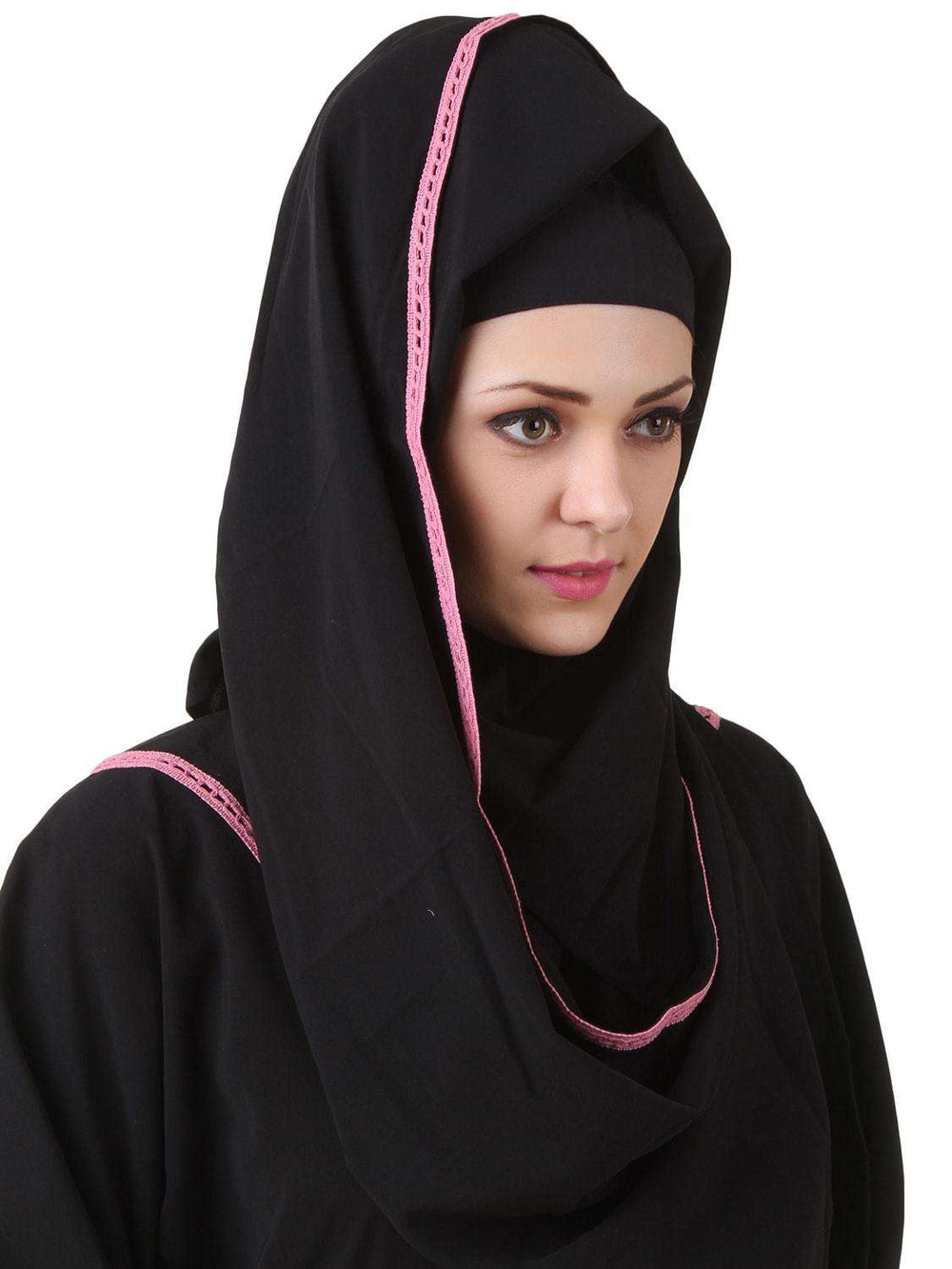 Rumaisa Black Nida Dubai Abaya