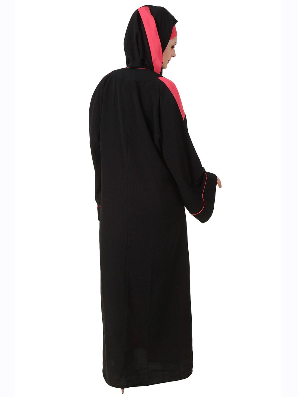 Aara Black Nida Dubai Abaya Back