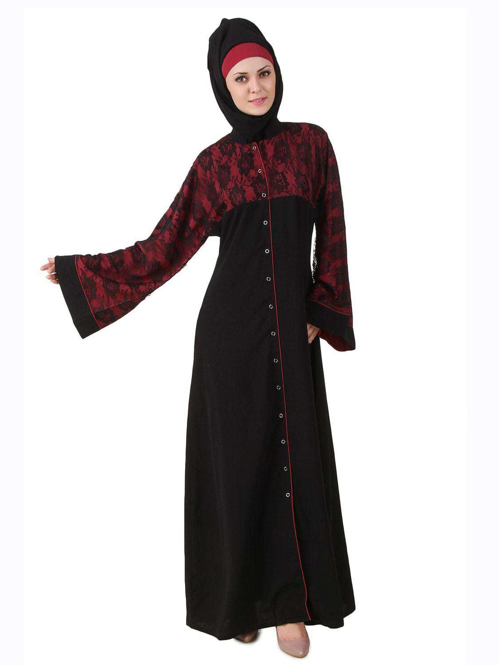 Shajarah Black Nida Dubai Abaya