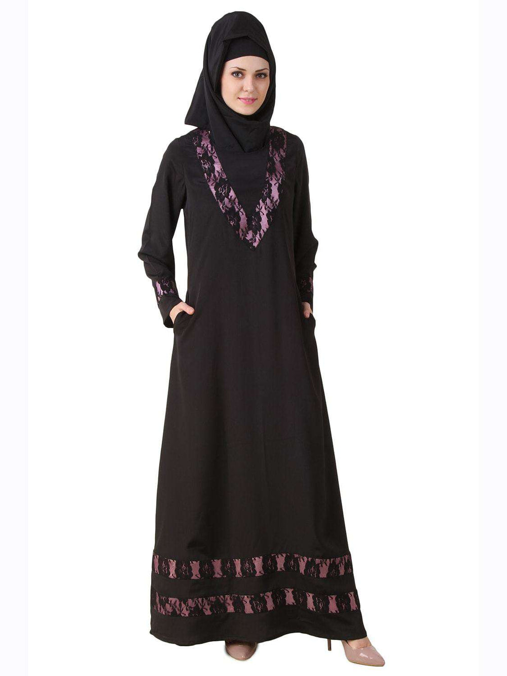 Amala Black Nida Abaya