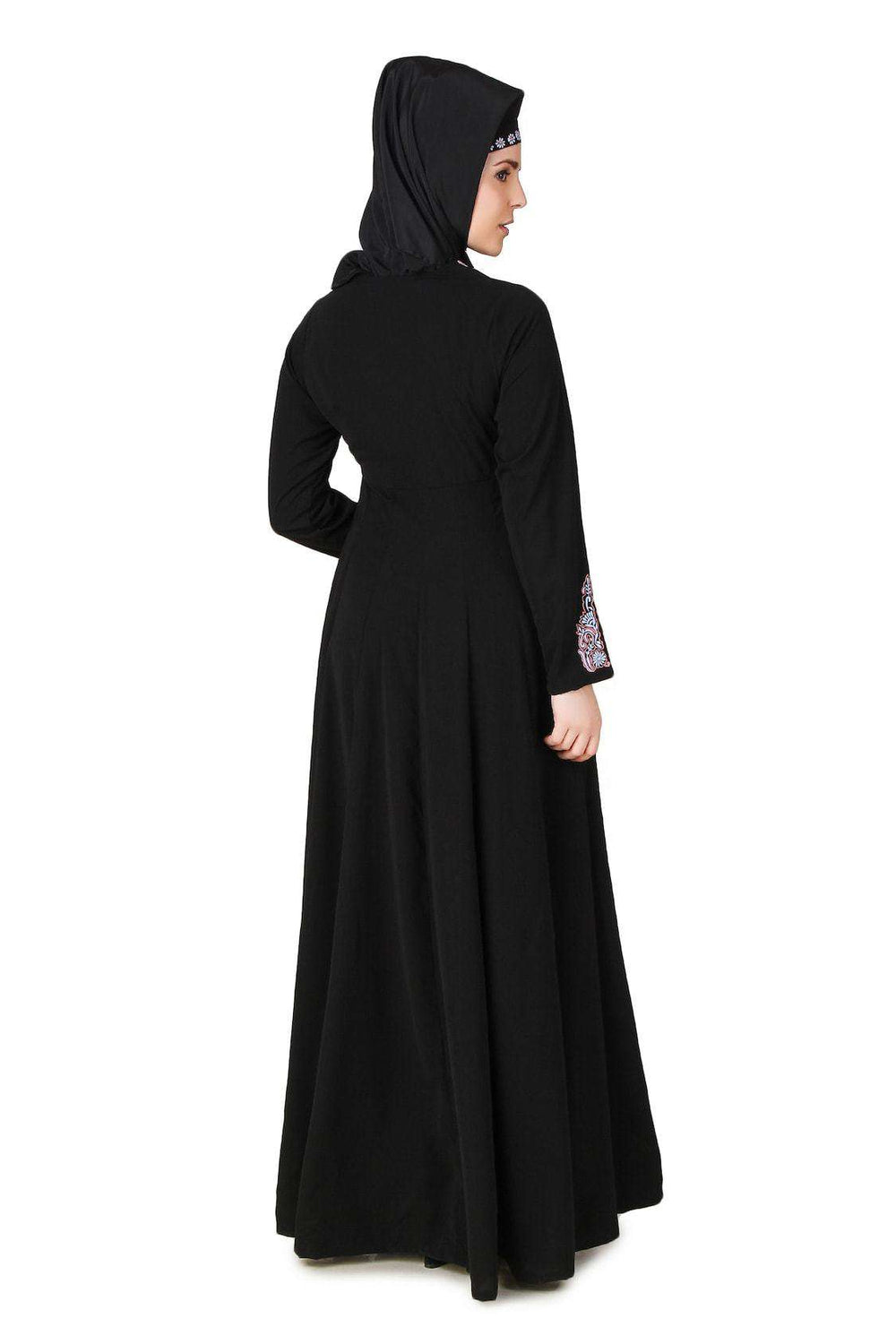 Aqeelah Black Nida Abaya Back