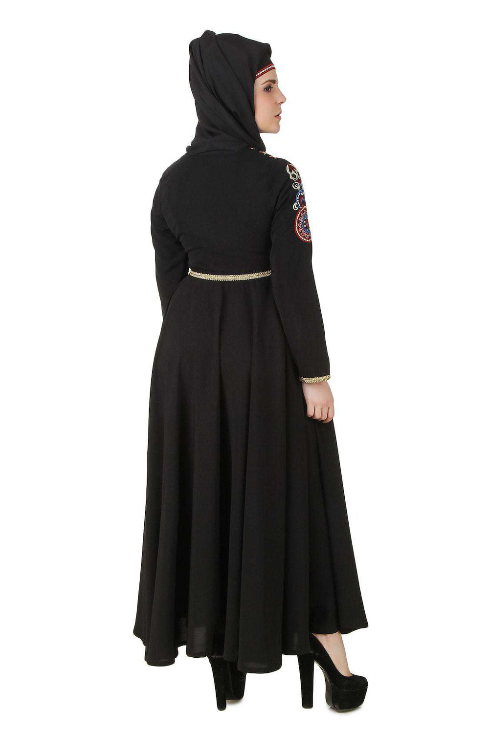 Yumn Black Nida Abaya