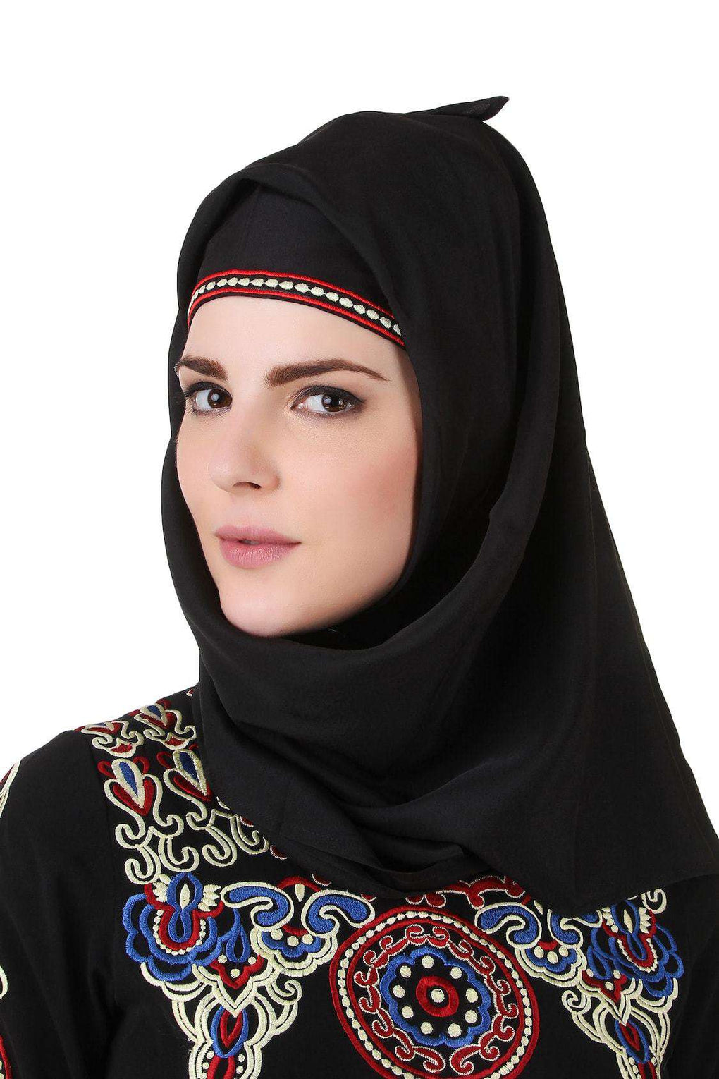 Yumn Black Nida Abaya