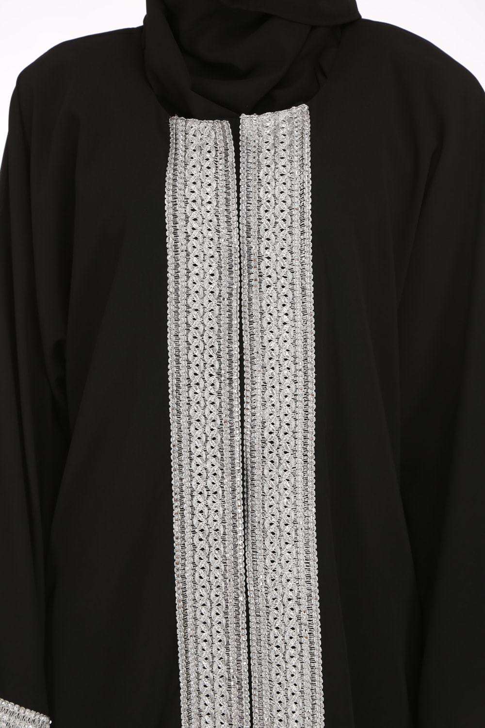 Naina Black Nida Dubai Abaya