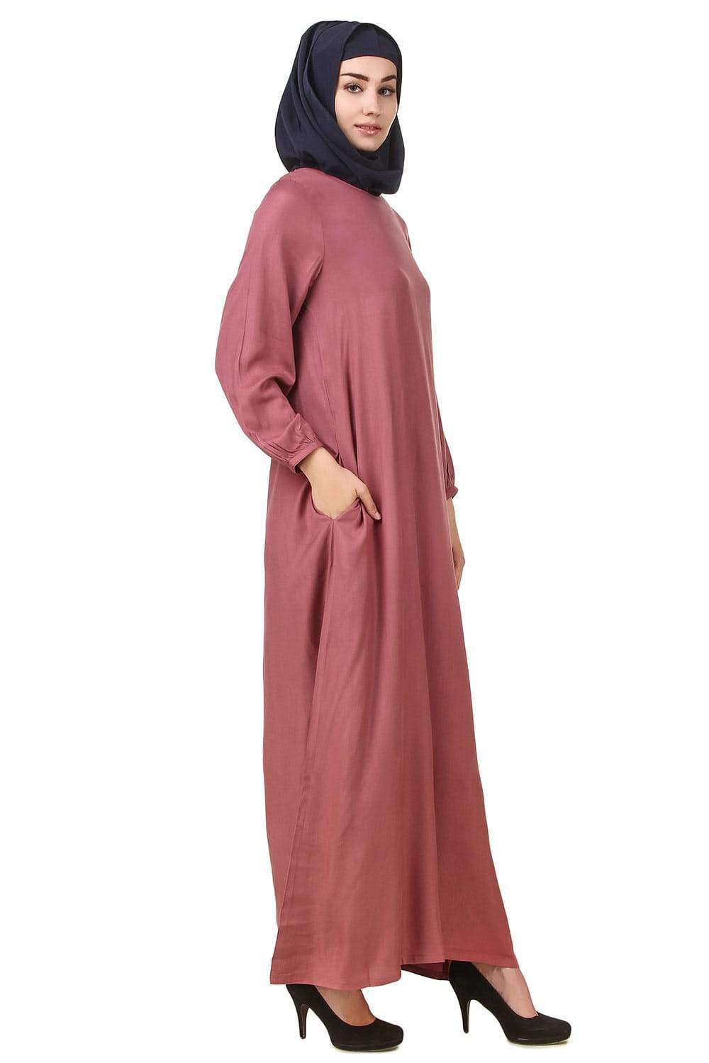 Masarrah Rayon Abaya Side