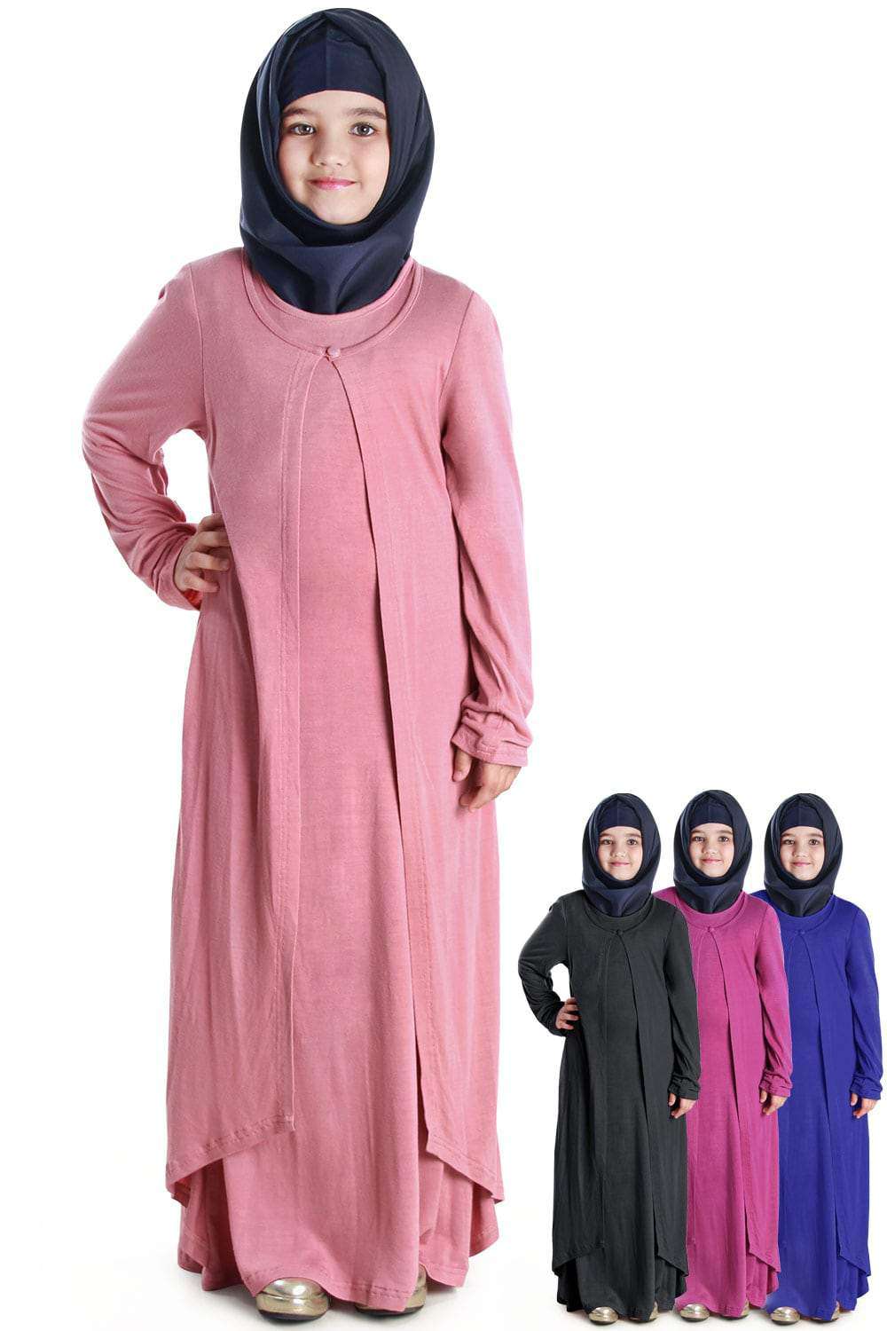 Sumayrah Viscose Jersey Kid's Abaya