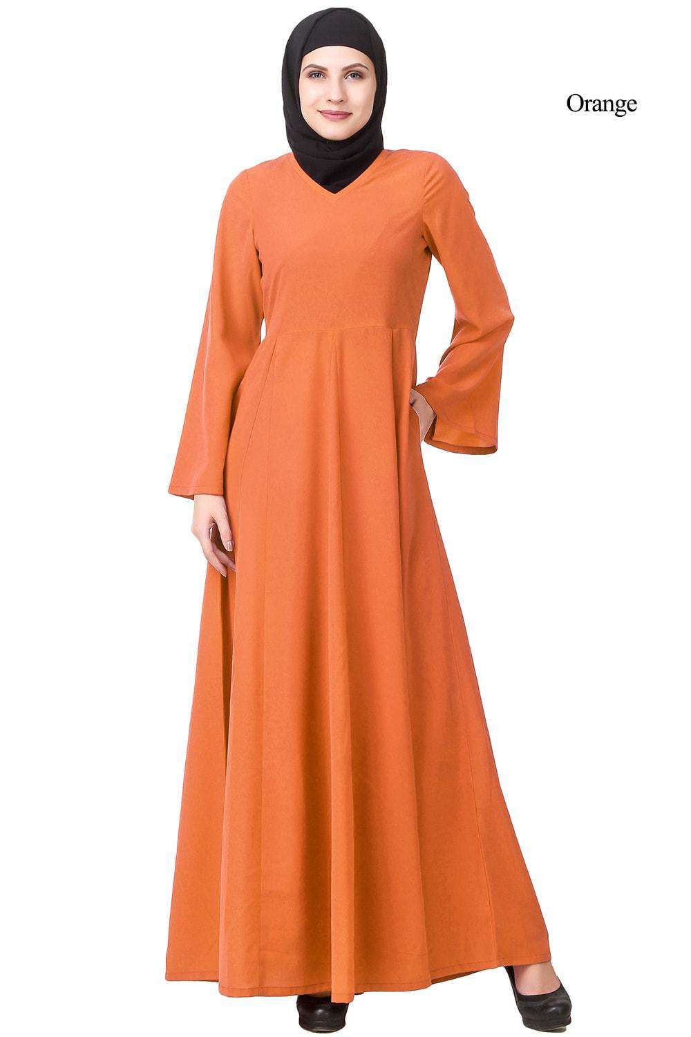 Nashema Abaya Orange