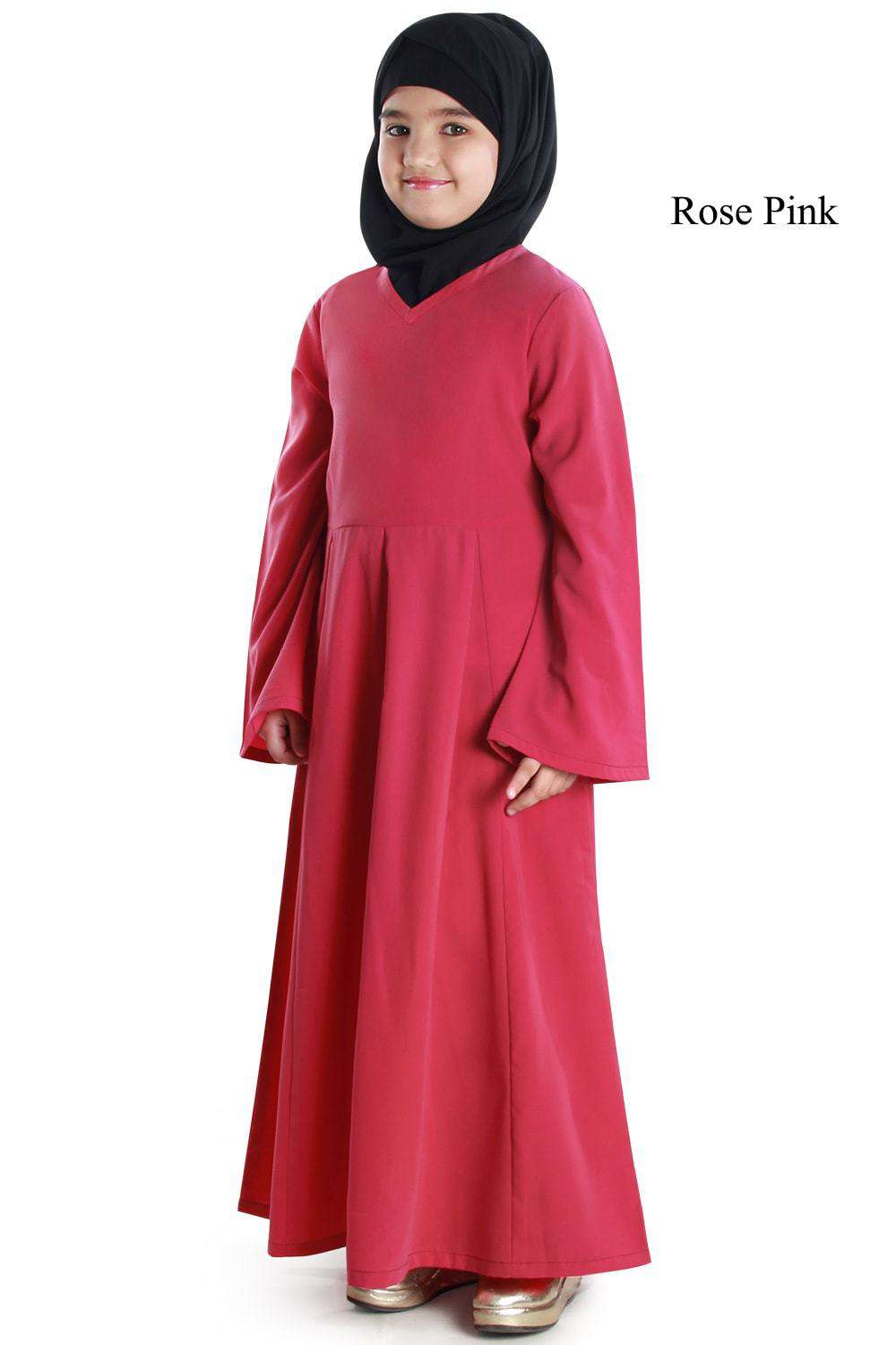 Nashema Kid's Abaya Rose Pink