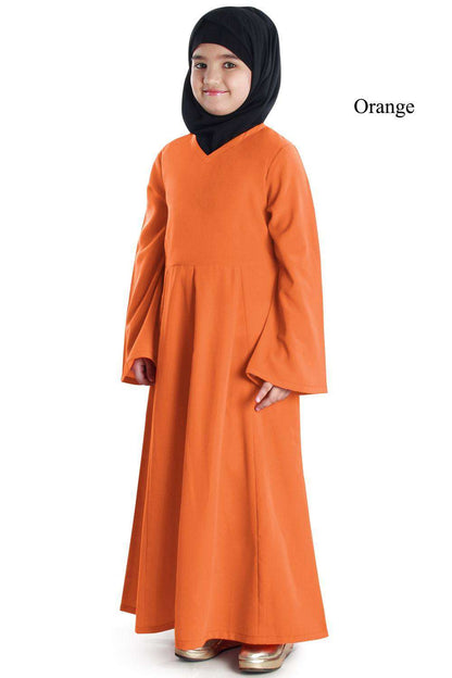Nashema Kid's Abaya Orange