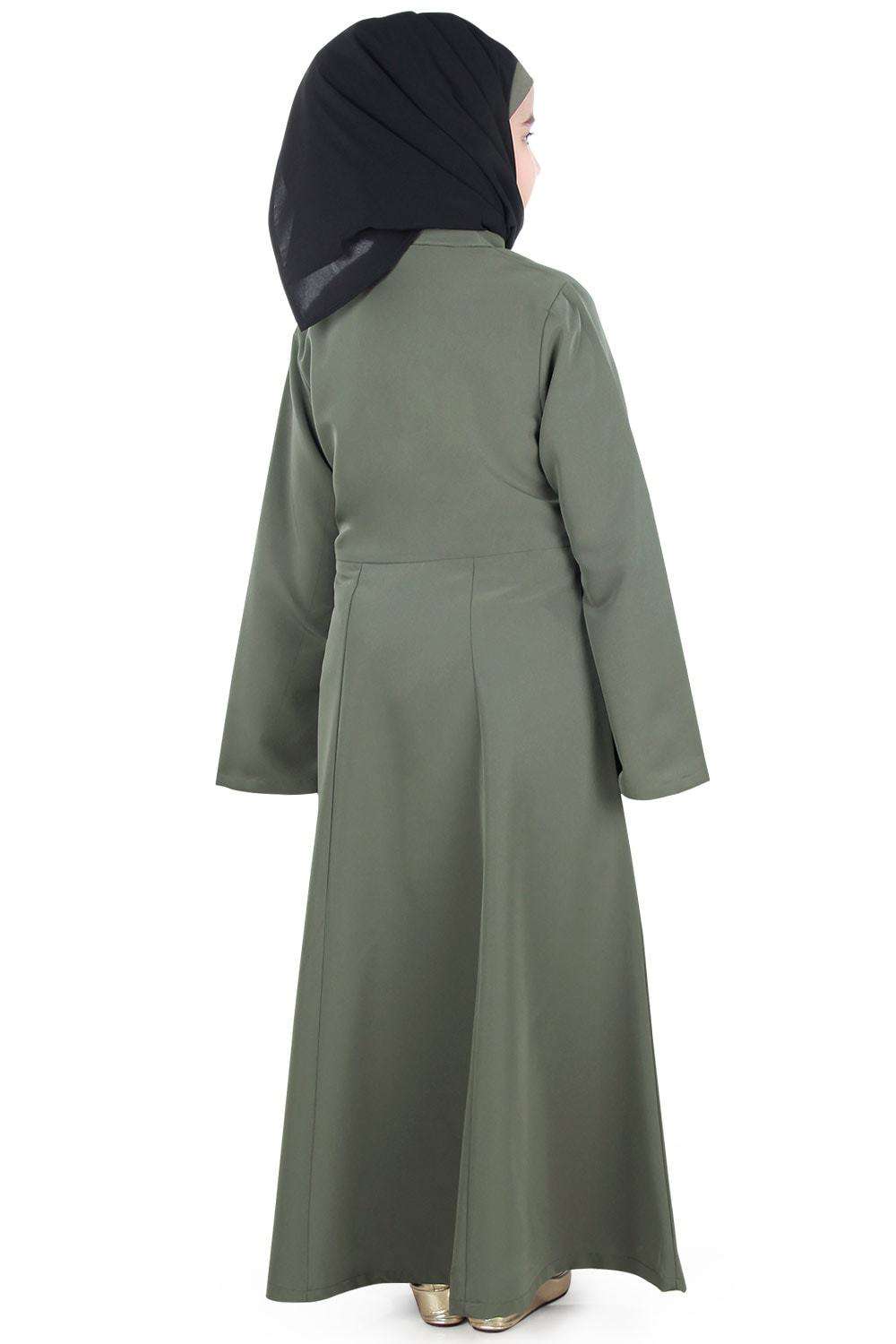 Shadha Kid's Abaya Back