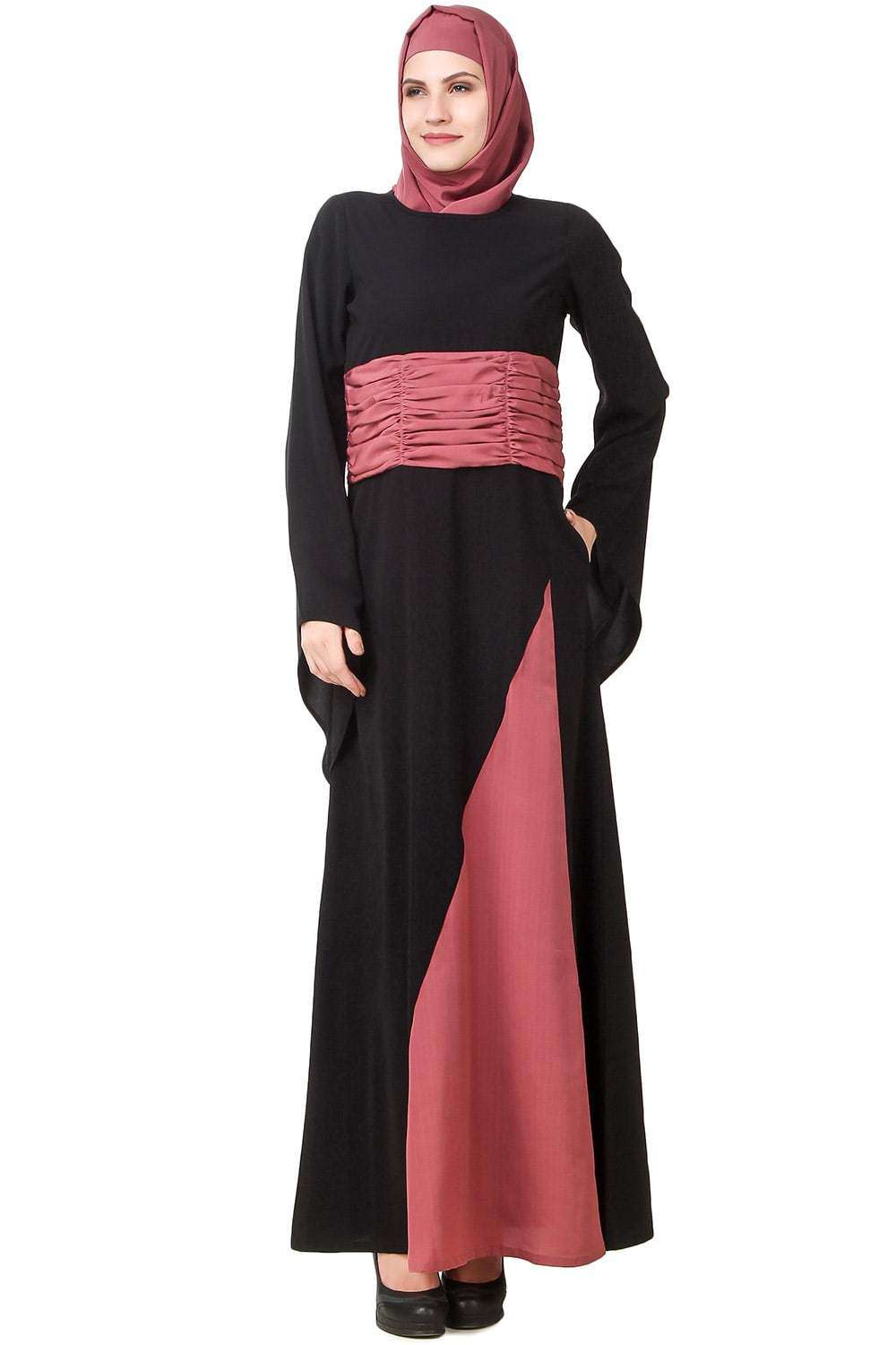 Anwara Abaya Front