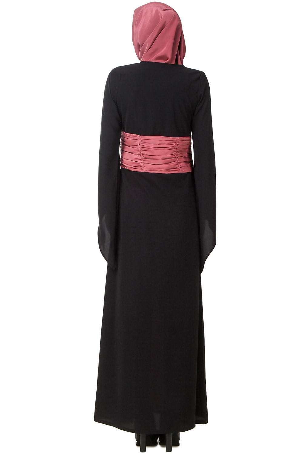 Anwara Abaya Back