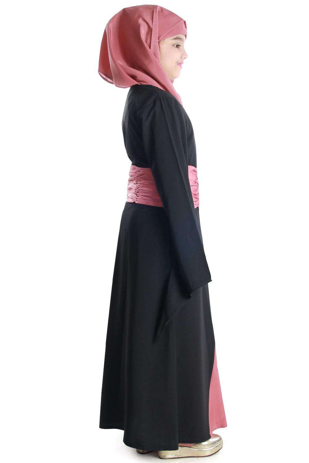 Anwara Kid's Abaya Side