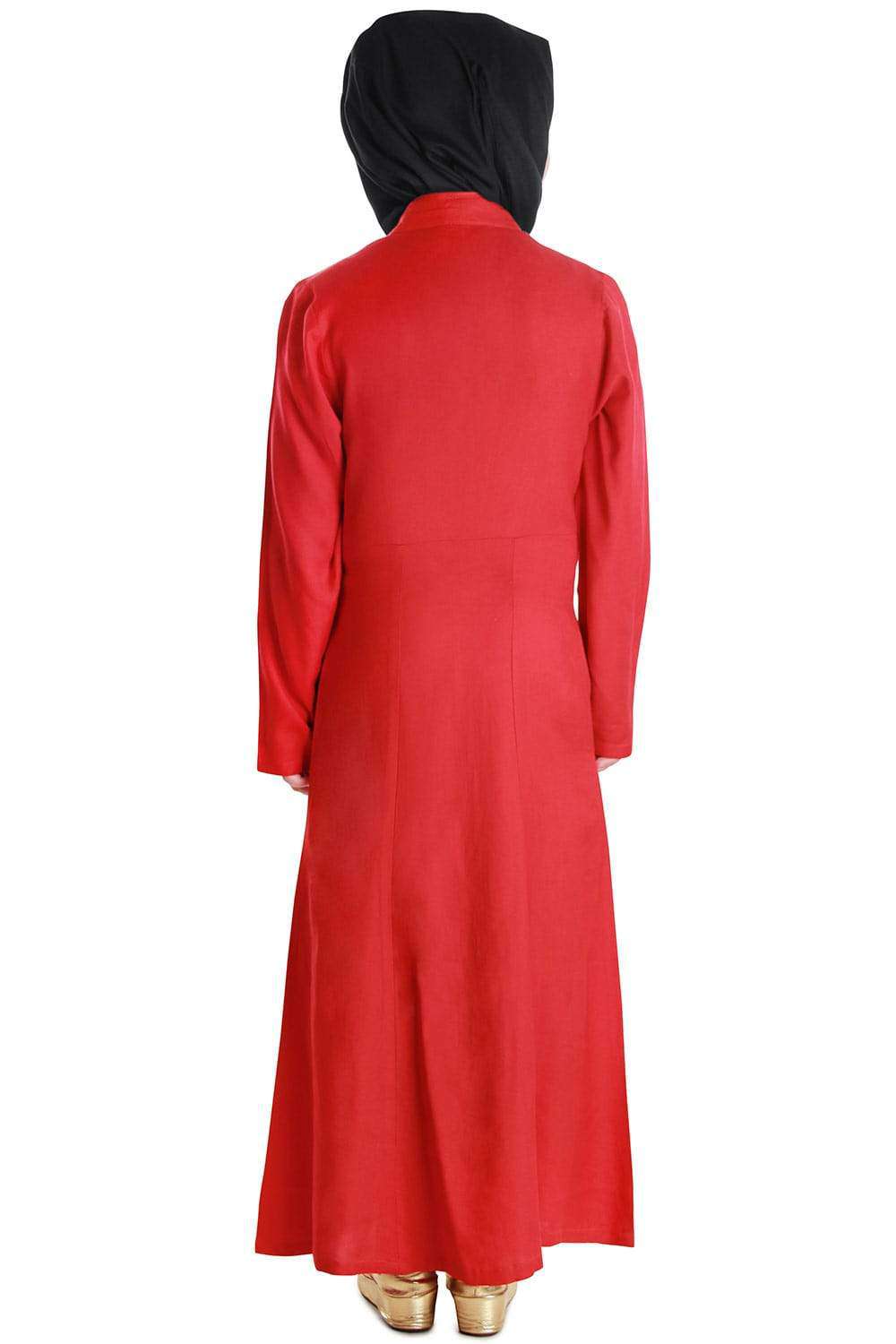 Waseemah Kid's Abaya Back