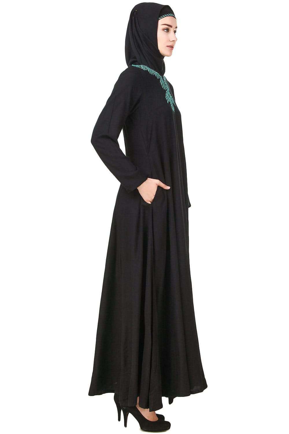 Izma Rayon Abaya Side