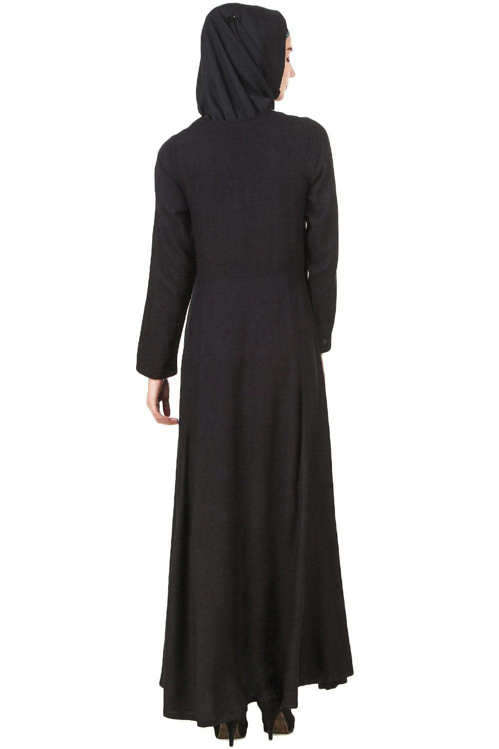 Izma Rayon Abaya Back