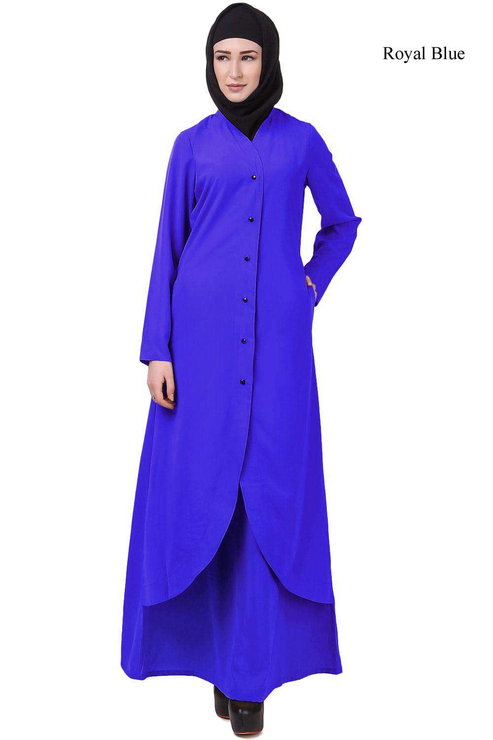 Kehara Abaya Royal Blue