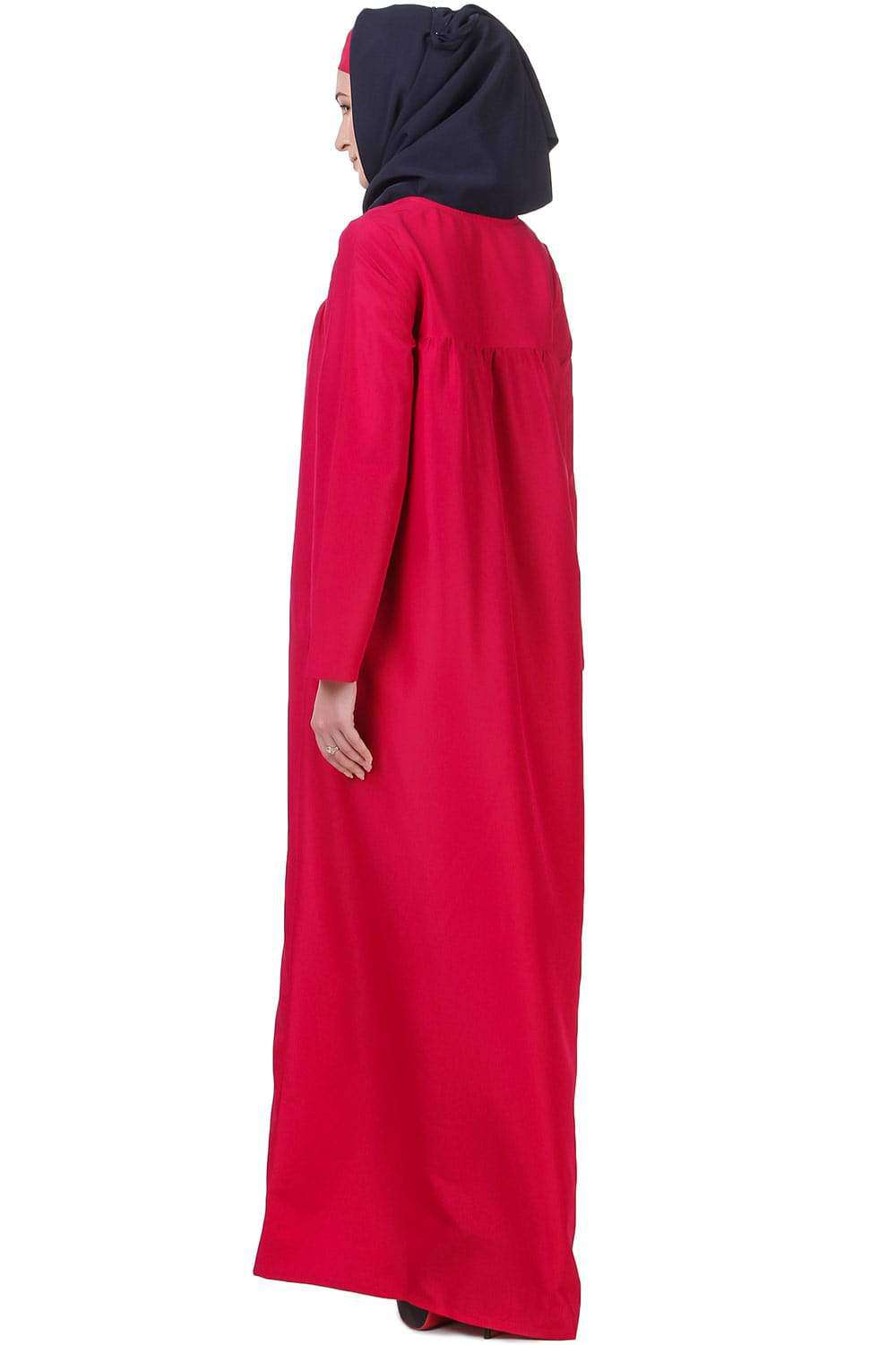 Latifa Maternity Abaya Back