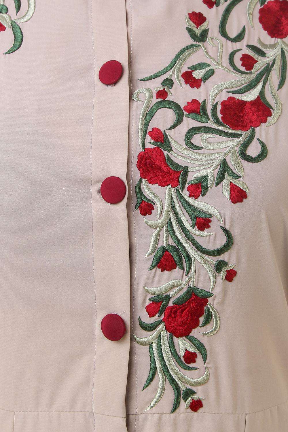 Jawharah Abaya Embroidery