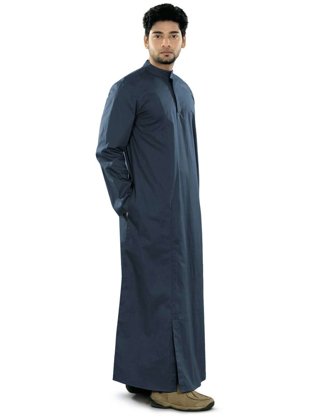 Emran Navy Blue Galabiyya