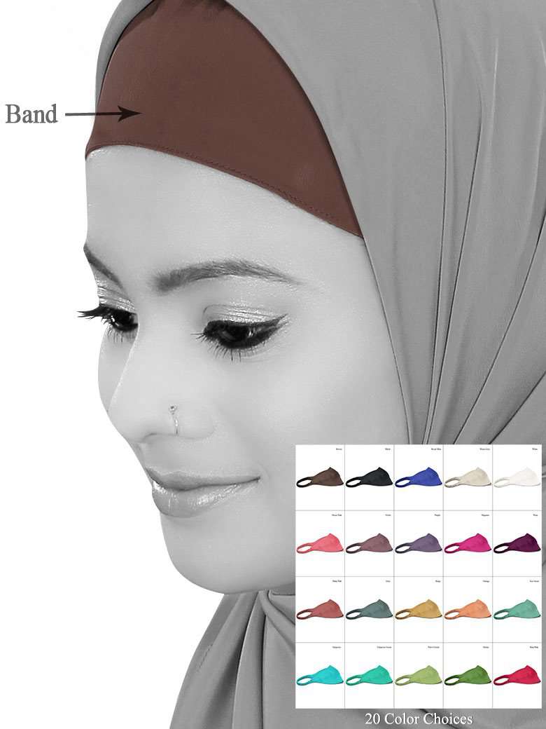 Crepe Headband / Under Hijab Band