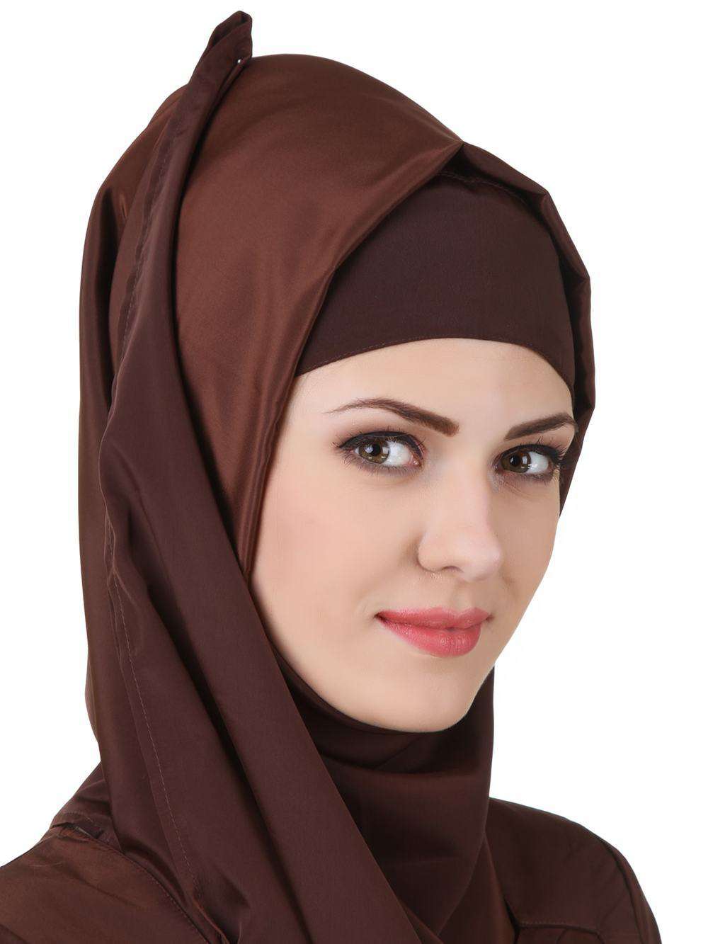 Layan Brown Hijab