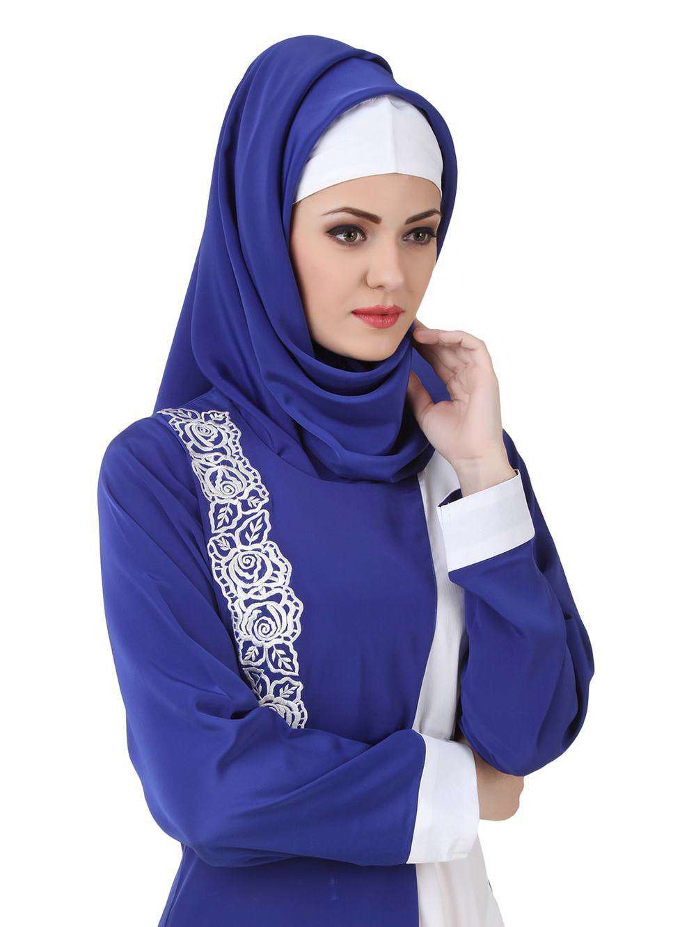 Asbah Royal Blue Hijab